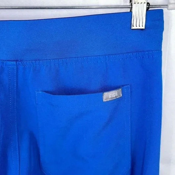 Figs Blue Scrub Drawstring Pants XS - Picture 6 of 12